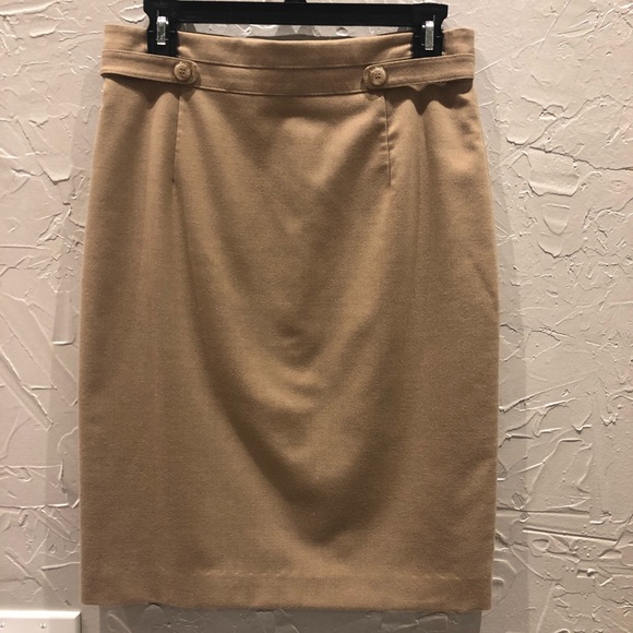 Kaki pencil skirt - Picture 1 of 4